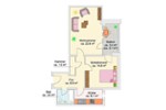 Etagenwohnung Braunschweig Östliches Ringgebiet - 2 Zimmer, 61 m&sup2;, 653&euro; | Angebot:26338442