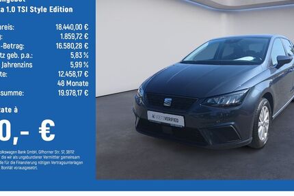 Seat Ibiza 34.200 km 18.440 &euro; Braunschweig 38114
