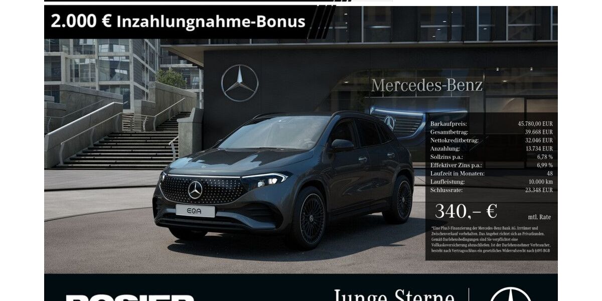 Mercedes-Benz EQA 11.148 km 45.780 &euro; Braunschweig 38122