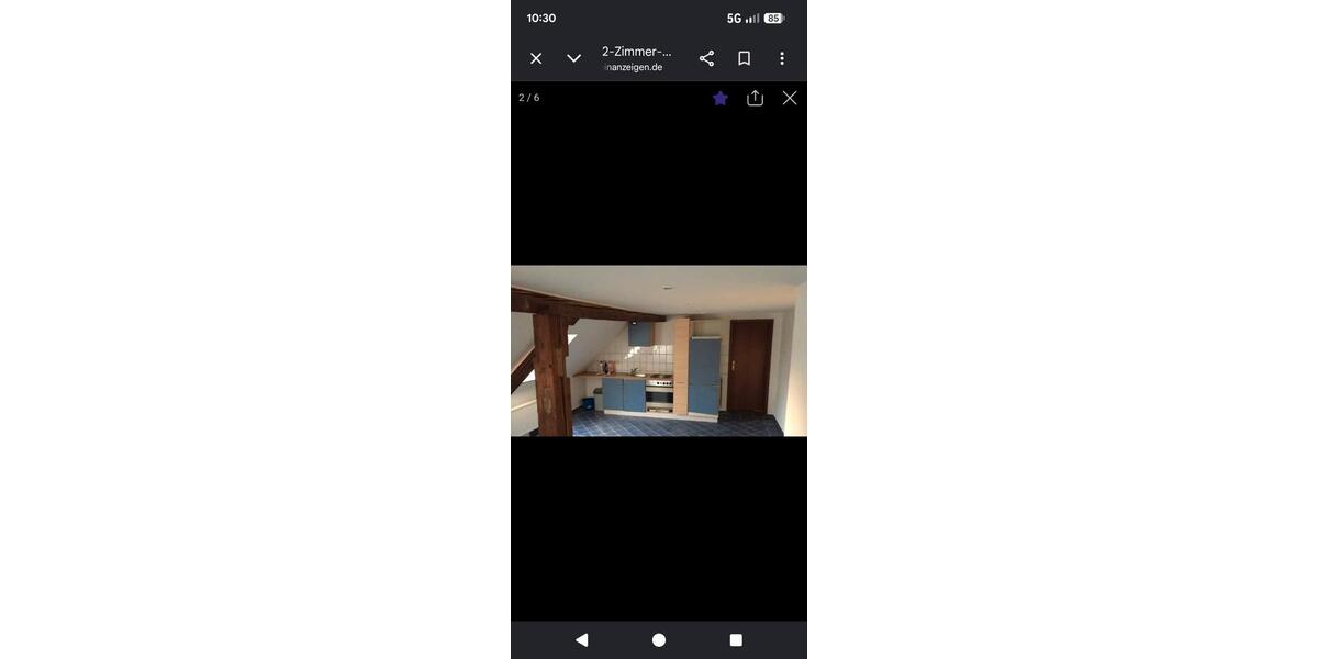 Dachgeschoßwohnung Schladen-Werla Werla - 2 Zimmer, 39 m&sup2;, 360&euro; | Angebot:26645742