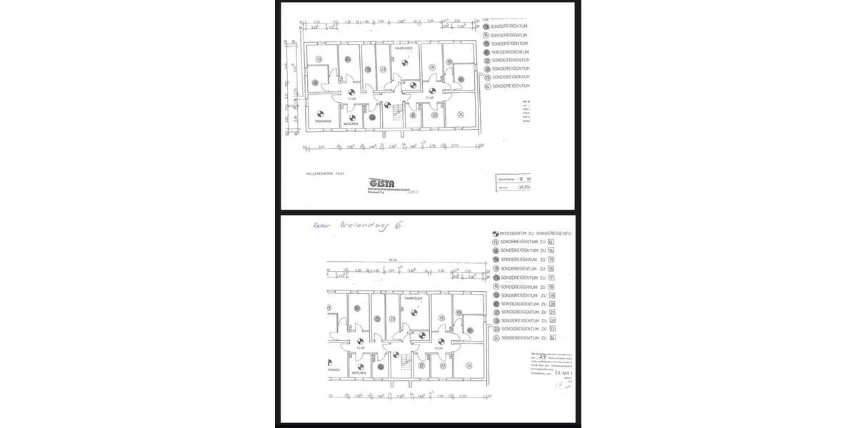 Etagenwohnung Wolfenbüttel Adersheim - 3 Zimmer, 69 m&sup2;, 160.000&euro; | Angebot:27168801