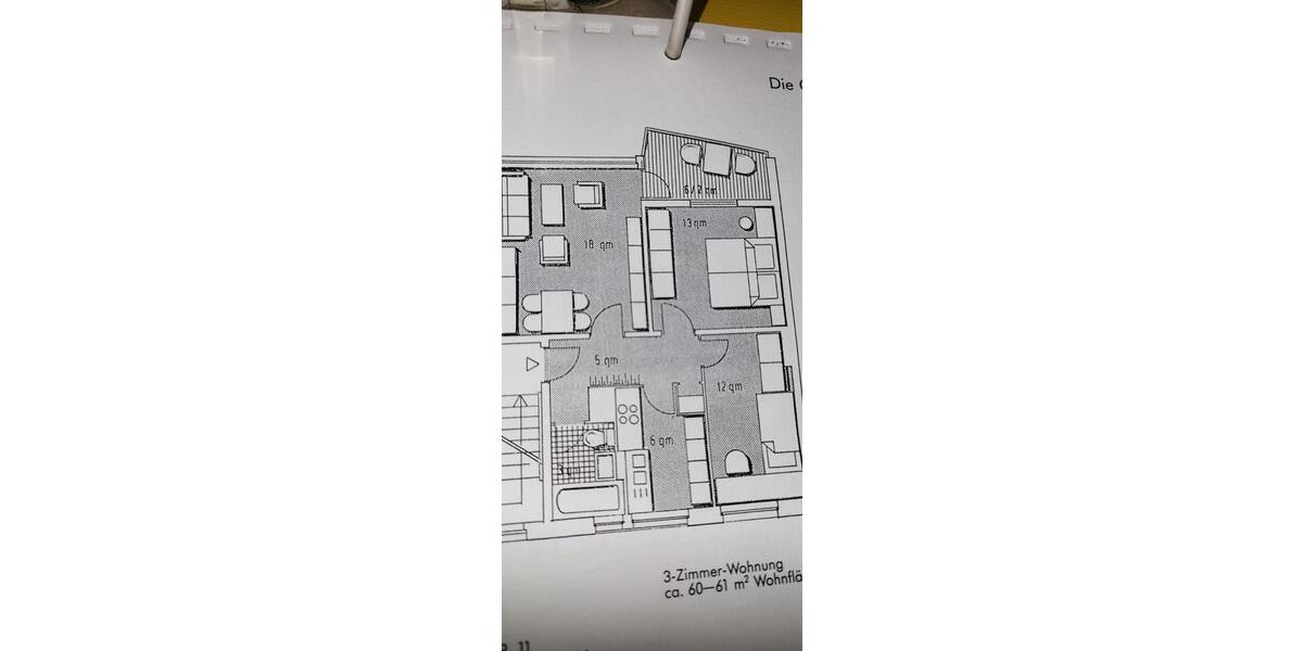 Etagenwohnung Goslar - 3 Zimmer, 59 m&sup2;, 45.000&euro; | Angebot:25312059