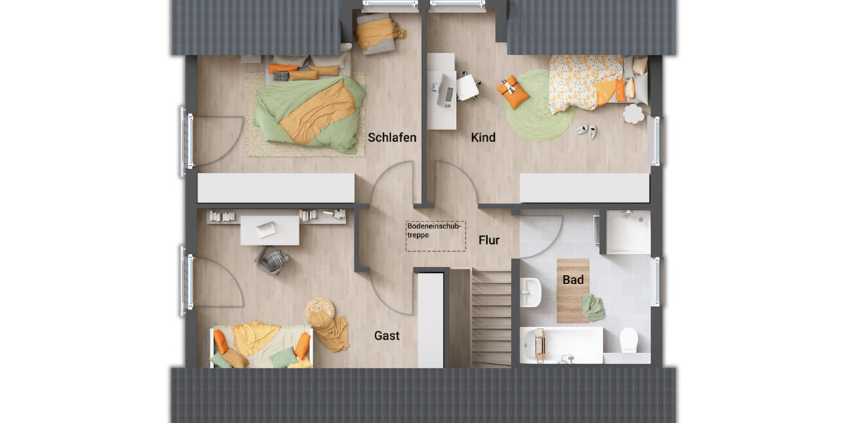 Einfamilienhaus Veltheim (Ohe) - 4 Zimmer, 136 m&sup2;, 384.050&euro; | Angebot:25669725