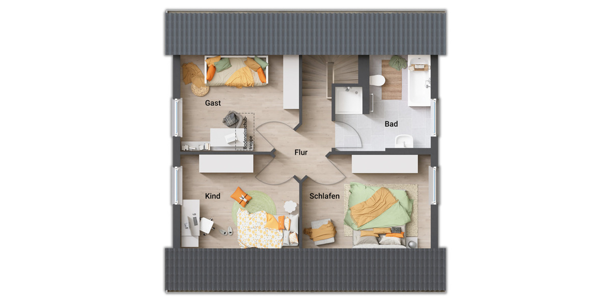 Einfamilienhaus Vechelde Bergen - 4 Zimmer, 109 m&sup2;, 301.991&euro; | Angebot:25814269