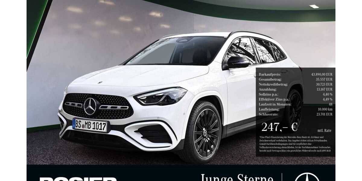 Mercedes-Benz GLA 200 14.500 km 43.584 &euro; Braunschweig 38122