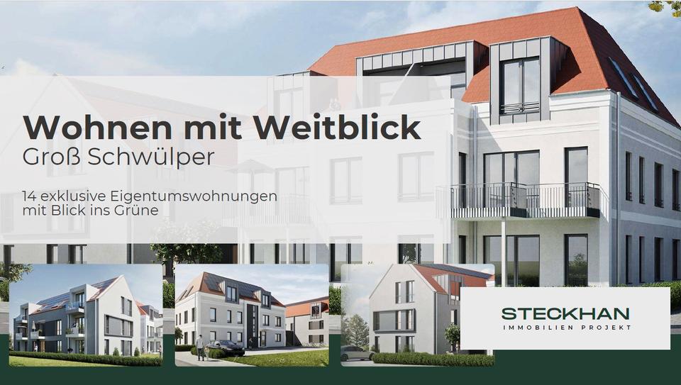 Etagenwohnung Schwülper - 4 Zimmer, 100 m&sup2;, 429.000&euro; | Angebot:26678568