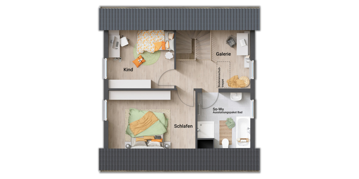 Einfamilienhaus Salzgitter Lesse - 4 Zimmer, 106 m&sup2;, 272.290&euro; | Angebot:26064564