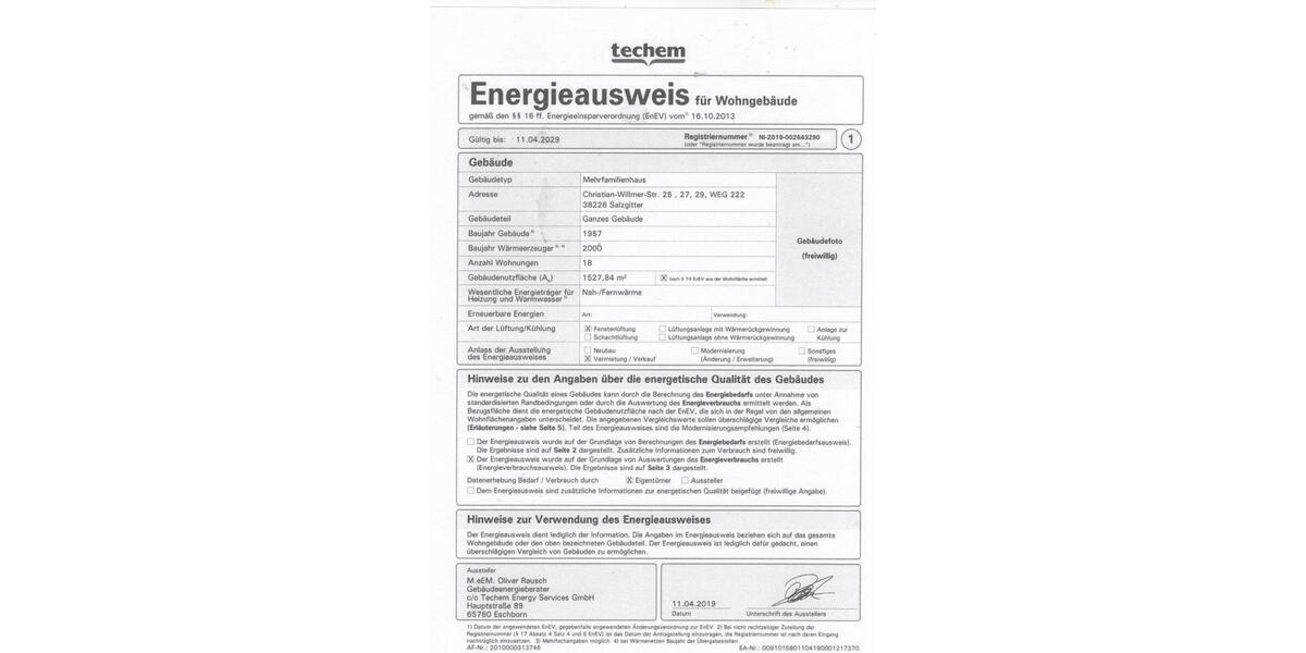 Gewerbeobjekt Salzgitter - 3 Zimmer, 60 m&sup2;, 450&euro; | Angebot:26021710