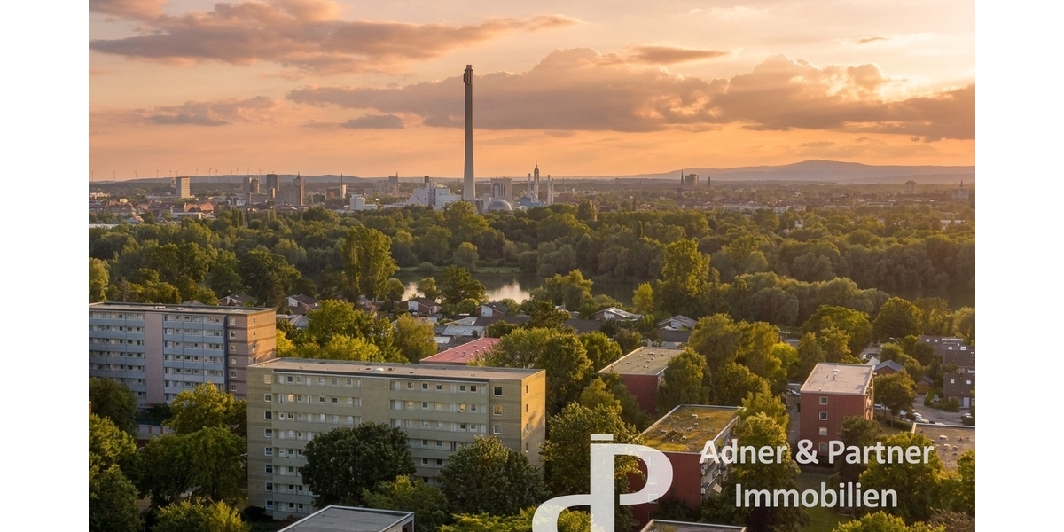 **LEBEN IM HÖCHSTEN WOHNHAUS BRAUNSCHWEIGS - MIT BALKON UND SEEBLICK** - Appartement Braunschweig Lehndorf-Watenbüttel | Angebot:27329111