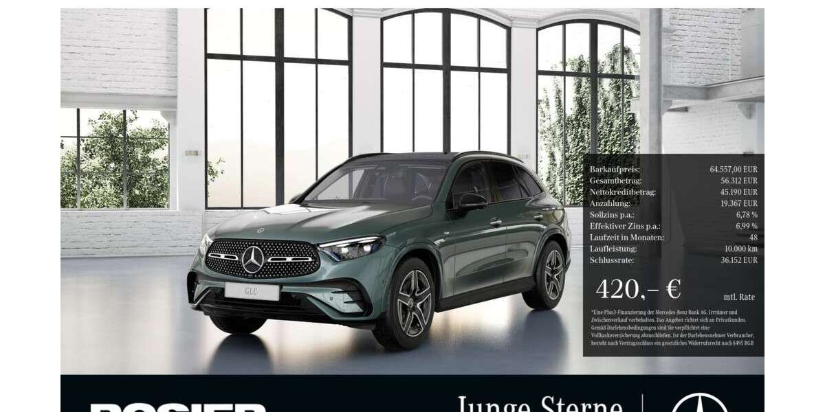 Mercedes-Benz GLC 300 20.941 km 64.557 &euro; Braunschweig 38122