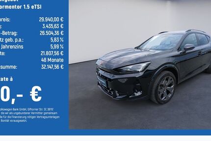 Cupra Formentor 13.870 km 29.940 &euro; Braunschweig 38114