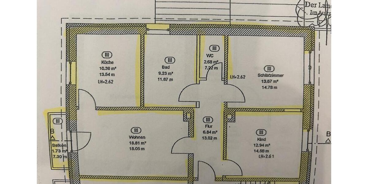 Etagenwohnung Söhlde - 3 Zimmer, 76 m&sup2;, 194.999&euro; | Angebot:25760218