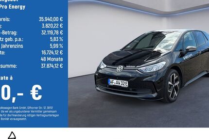 VW ID.3 6.500 km 35.940 &euro; Wolfenbüttel 38304